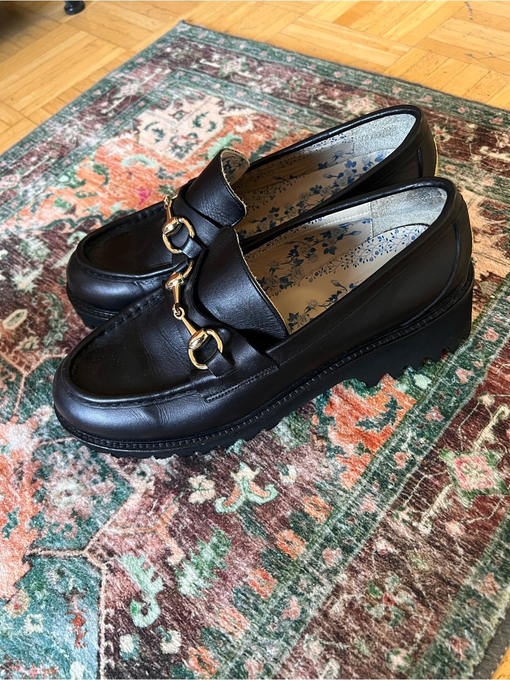 Gucci Black Leather Loafers - Picture 7 of 7